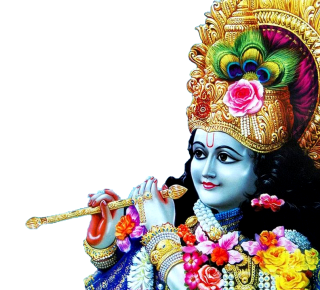 Transparent Sri Krishna With Flute PNG images