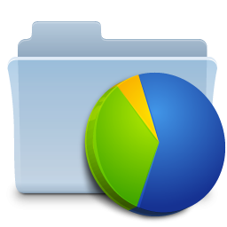 Charts Folder Full Icon Png PNG images