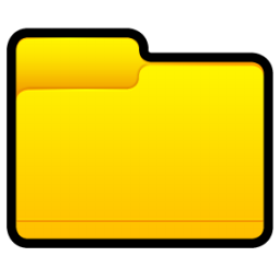 Orange Folder Full Icon Png PNG images
