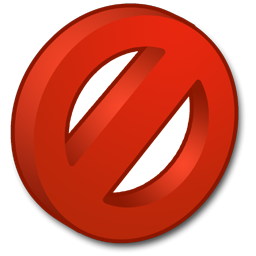 3d Forbidden Symbols Icon PNG images