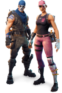 Fortnite Soldier Character Png PNG images
