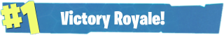 Hd Victory Royale Fortnite Transparent Background PNG images