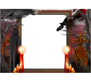 Transparent PNG Image Frame Halloween PNG images