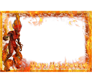 PNG Picture Frame Halloween PNG images