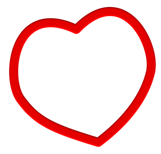 Frame Heart Background PNG images