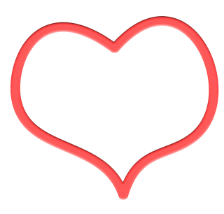 Frame Heart HD PNG PNG images