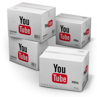 YouTube Shipping Box Icon PNG images