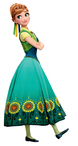 Anna Frozen Fever Render Png PNG images