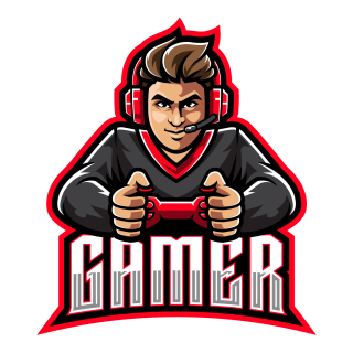 Gamer Logo PNG, Gaming, Video, Man, Character PNG images