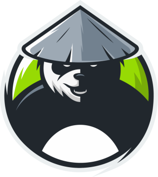 Panda Gaming Mascot Logo Png PNG images