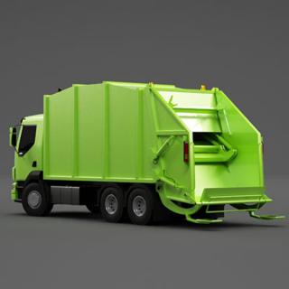 Garbage Truck Simple Png PNG images