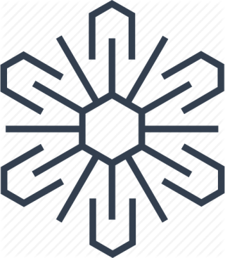 Christmas, Flake, Geometric, Hexagon, Holiday, Line, Snow ... PNG images