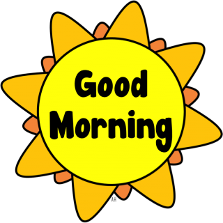 Good Morning PNG, Good Morning Transparent Background - FreeIconsPNG