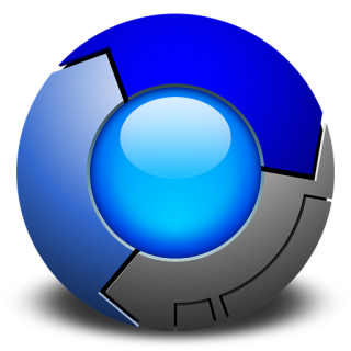 chrome icon png black