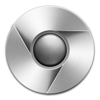 chrome icon png black