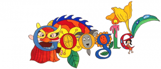 Google Doodle: Halloween Global Candy Cup 2015