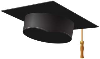 Black Hat Graduation Png PNG images