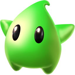 Luma Green Icon Super Mario PNG images