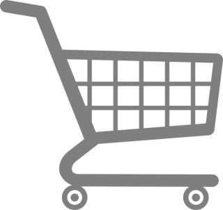 shopping cart icon png white