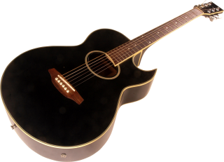 Black Guitar Picture PNG images