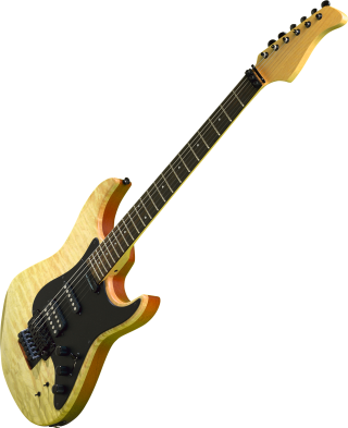 Light Colored Guitar Picture PNG images
