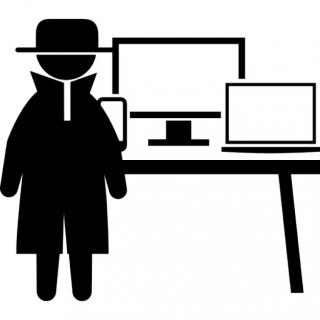 Hacker Symbol Icon PNG images