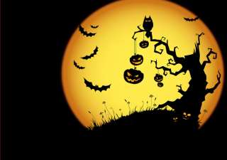 Halloween Tree Clipart PNG PNG images