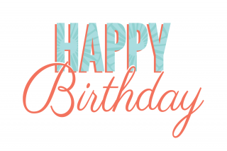 Use These Happy Birthday Vector Clipart PNG images