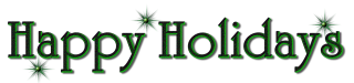 Happy Holidays Banner Png PNG images