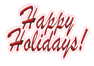 Happy Holidays Transparent Png PNG images