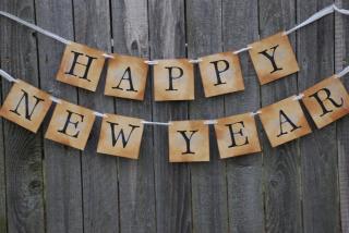 Happy New Year Banner PNG Clipart PNG images
