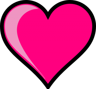Pink Heart Clip Art Png PNG images