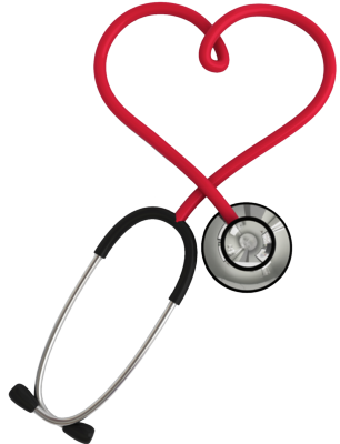 Stethoscope logo template on transparent background PNG - Similar PNG