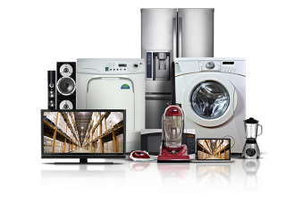 Home Appliances Background PNG images