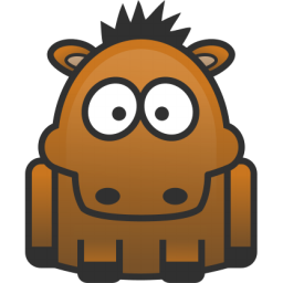 Comic Horse Icon PNG images
