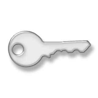 Grey House Key Icon PNG images