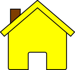 Yellow House Clip Art Png PNG images