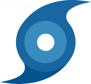 Hurricane Symbol Blue Clip Art At Clker Com Vector Clip Art Online PNG images
