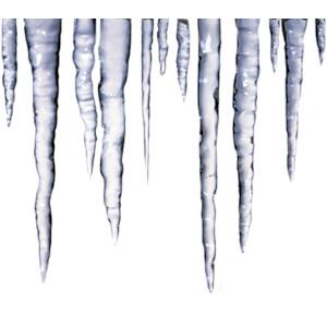 Cartoon Style Pictures Wavy Icicle PNG images