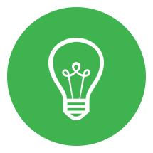 Green Idea Icon PNG images