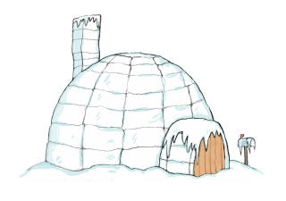 Igloo Snow House Png PNG images