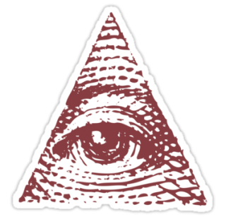  Burgundy Pyramid Eye Illuminati PNG Picture PNG images