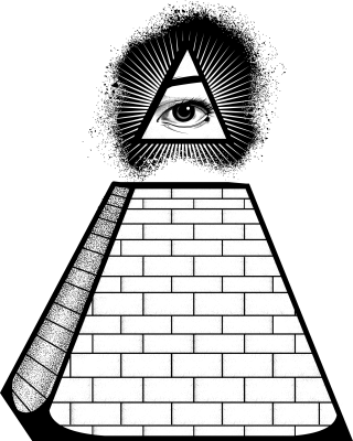Egyptian Pyramid And Eye Illuminati Transparent Picture PNG images