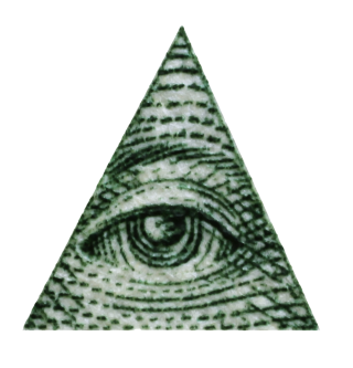 Green Eyed Pyramid Illuminati Image PNG images