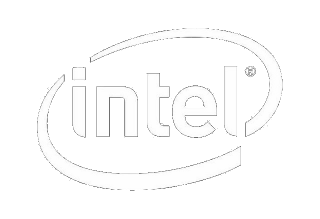 intel logo black