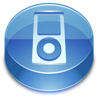Blue Apple IPod Icon PNG images