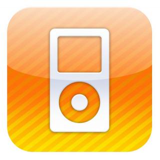 Orange Ipod Icon PNG images