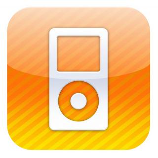 Orange Ipod Icon PNG images