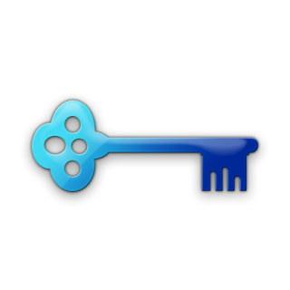 Blue Key Icon PNG images