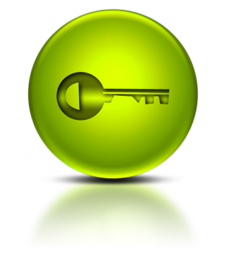 Green Key Icon PNG images